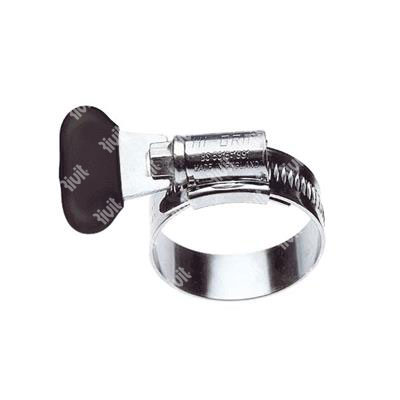JCS-HIGRIP Stainless Wing screw hose clip size 16 11-16