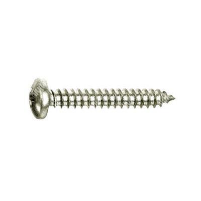 Phillips cross pan head tapping screw UNI 6954/DIN 7981 stainless steel 316 2,9x25