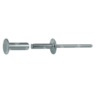 CANRIV-Connecting rivet Steel/steel zp gr. 17,48-22,23mm 4,8x16,0
