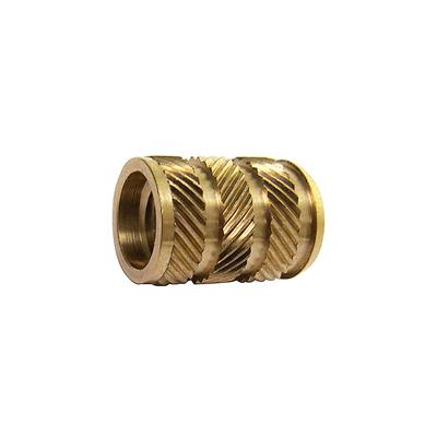 RFTC-Closed end insert threaded mould in brass M6x14,4