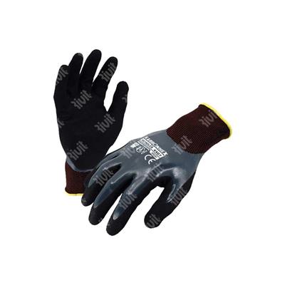 KARBONHEX PETROLEA Nitrile coating glove with oily liquid resistance KX-07-10