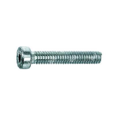 Hexagon socket low head cap screw UNI9327/DIN7984 8.8 - white zinc plated steel M6x14