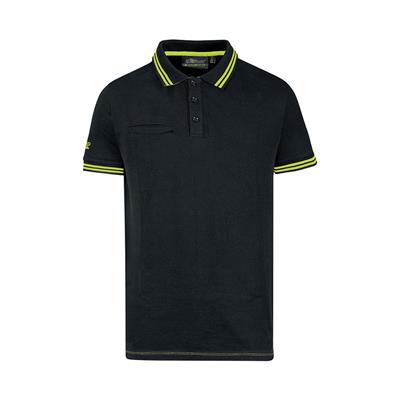 UPOWER-Polo WAY nero Tg.XXL