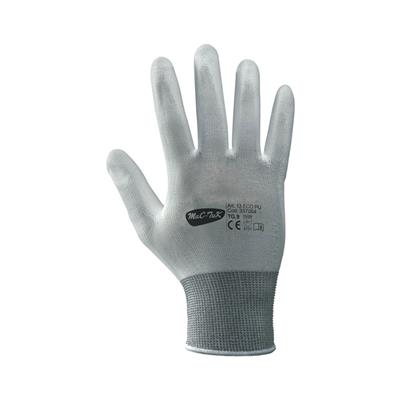 Seamless polyester glove/polyurethane GL764/09