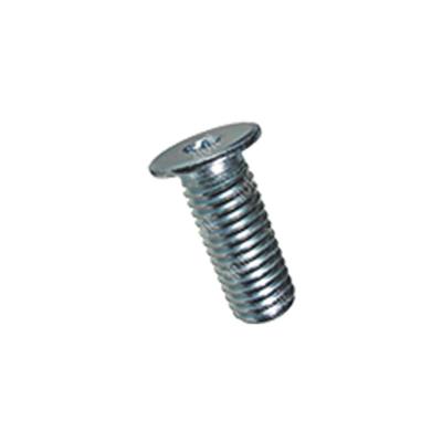 Torx T10 socket ultra low head cap screw 8.8 - white zinc plated steel M4x8