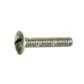 Slotted mushroom head screw d.12,5 A2 - stainless steel AISI304 M5x12