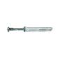 CX-PH nylon grey anchor with steel zinc pltd nail 8x100