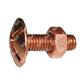 TLR-CVHL+ COPPER screw/-d.17w/InoxCopper pltd nut M6x20