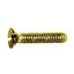 Slotted flat head screw UNI 6109/DIN 963A brass M3x8
