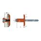 RFL14-Blind rivet Copper/Steel LH14 4,8x20,0 TL14