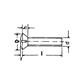 Linsensenkkopfschrauben Schlitz UNI 6110/DIN 964A A2 - Edelstahl AISI 304 M5x16