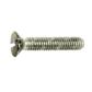Slotted flat head screw UNI 6109/DIN 963A A2 - stainless steel AISI304 M2x18