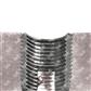 RSCTX-Self tapping socket Stainless Steel Aisi303 de.8,0x1,0 w/slots on the mandrel M5x0,8 - h.10