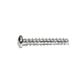 Thread forming screw for plastic cross recess (H) pan head zinc plated 2,5x6