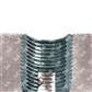 RSCT-Self tapping socket Zink Steel (for die cast) de.12x1,5 w/slots on the mandrel M8x1,25 - h.15