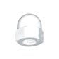 Nylon closed end nut  6,6 Natural H.15 DIN1587 M8