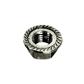 Hex serrated flange nut DIN 6923 Stainless steel 304 M6