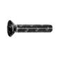 Hex socket countersunk head screw U5933/D7991 10.9 - black zinc plated steel M12x25
