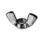 Wing nut UNI 5448/DIN 315 - American Type cl.8 - plain steel M4