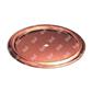 R26R-Steel copper plated grommet for insulation pi n d.2,6x38