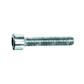 Hex socket head cap screw UNI 5931/DIN 912 10.9 - dehydrogenated white zinc plated steel M12x70