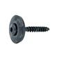 VTX20-Stainless steel screw w/washer d.20+EPDM TX2 painted RAL7016 4,5x35xR20