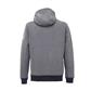 UPOWER-Felpa  TASTY Full-zip GM  Grigio Tg.L